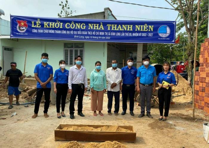 Khởi công xây dựng nhà tình thương tại Bình Phước (12/04/2022)